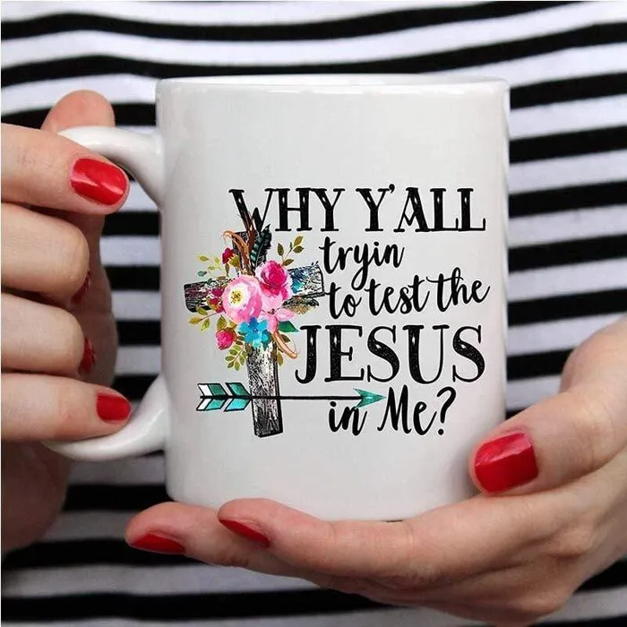 Lords Guidance Earrings Christian Coffee Mugbr The Jesus In Me