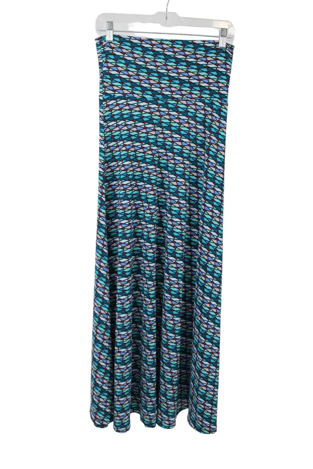 LuLaRoe LuLaRoe Blue Skirt XS Rings