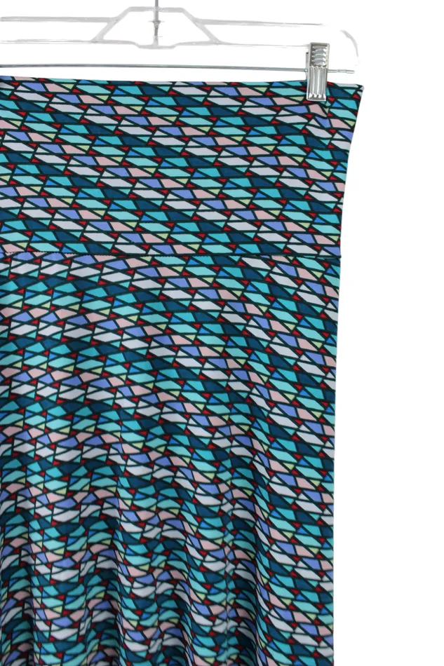 LuLaRoe LuLaRoe Blue Skirt XS Rings
