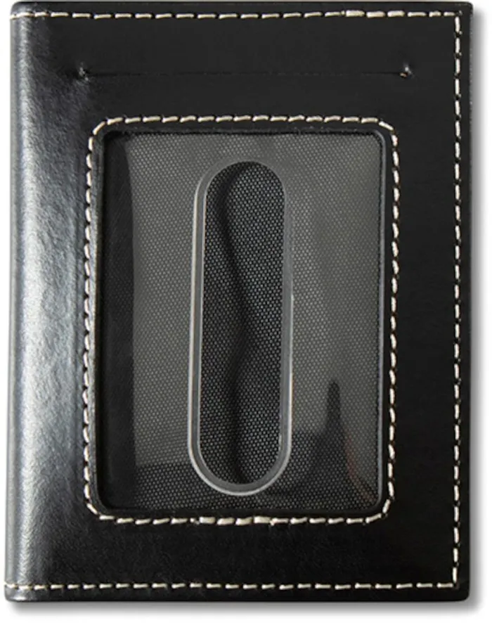 M F WESTERN PRODUCTION INC Rings ARIAT MENS MONEY CLIP STYLE WALLET FLORAL EMBOSSED SHIELD BLACK
