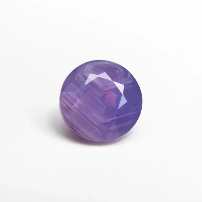 Misfit Gems Rings PinkPurple Brilliant Sapphire 255ct Round