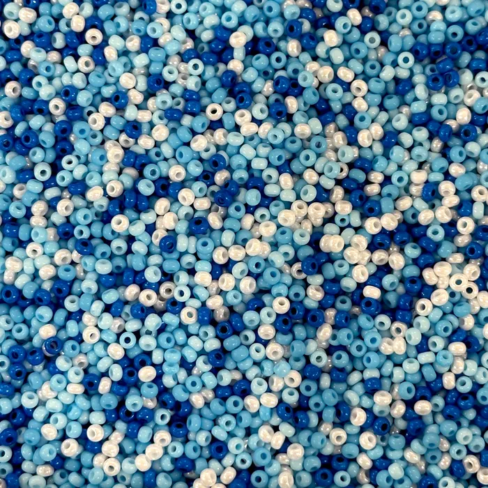 Mixed Color Preciosa Seed Beads 80 RocaillesRound Hole 100 gr Pack Peppy Beads Rings Mixed Color Preciosa Seed Beads 80 RocaillesRound Hole 100 gr Pack Peppy Beads Rings
