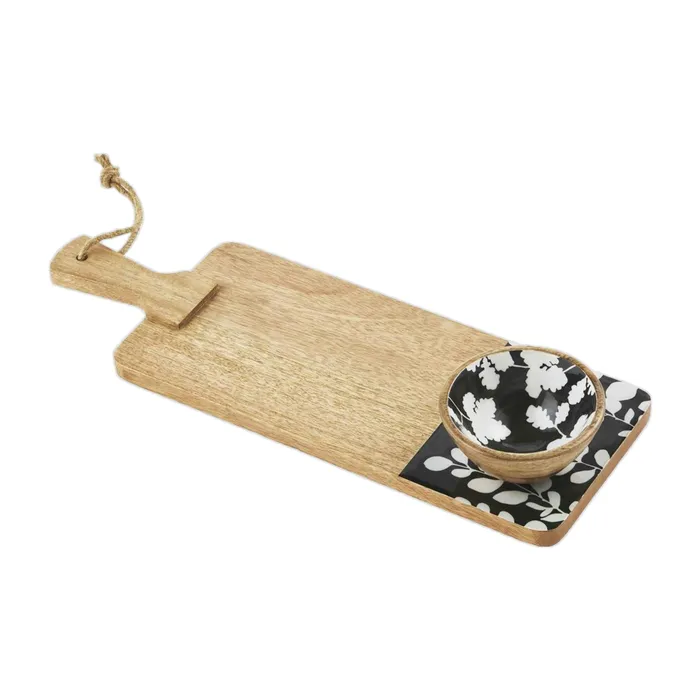 MUDPIE Earrings Mudpie Pine Hill Paddle Board Chip Dip Set 2Piece