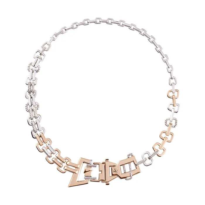 Necklaces Kismet By Milka Global3 Buckle Necklace