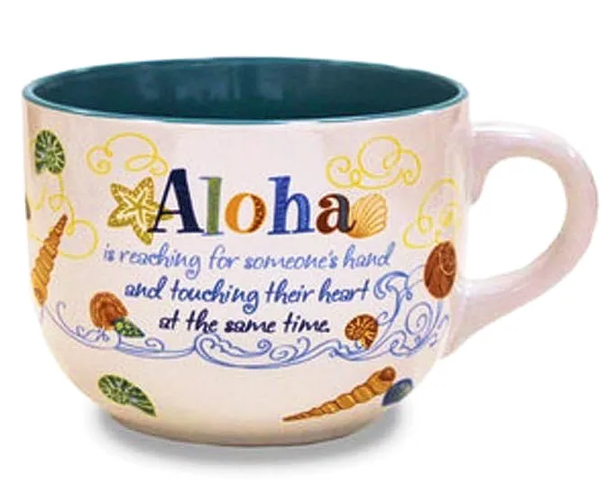 Necklaces MADDENCORP Aloha Multicolor Ceramic Mug