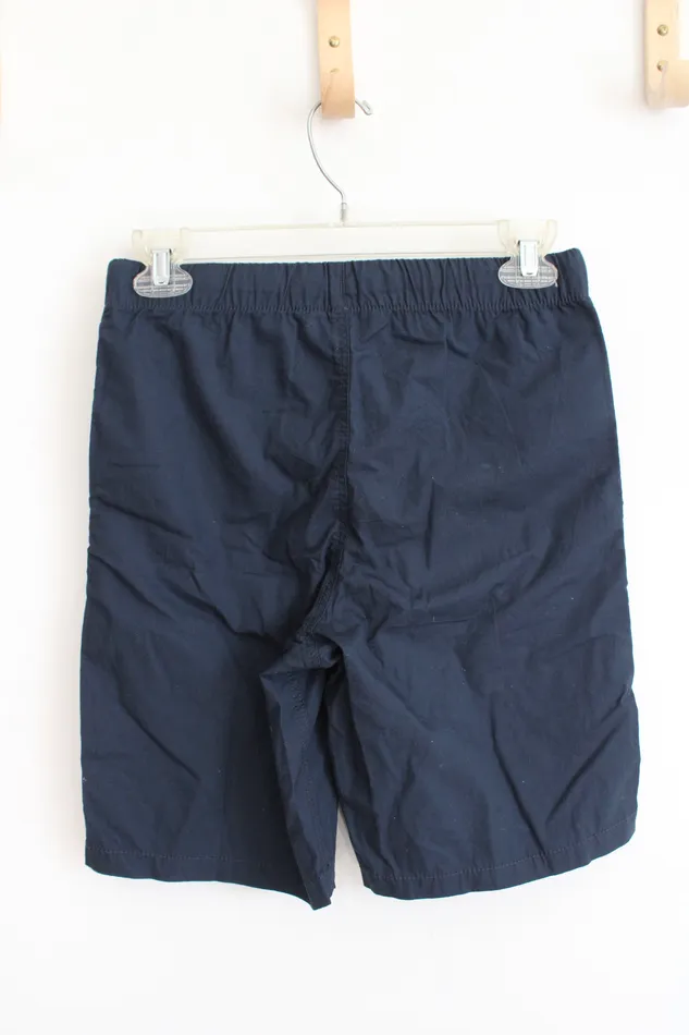 NEW HM Navy Cotton Shorts Youth 1214 HM Earrings