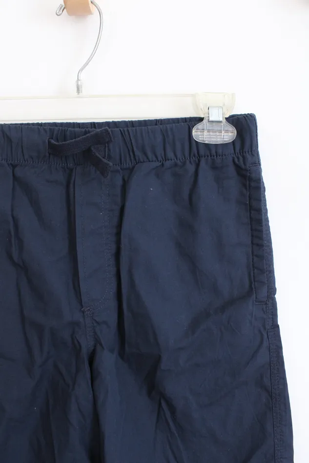 NEW HM Navy Cotton Shorts Youth 1214 HM Earrings