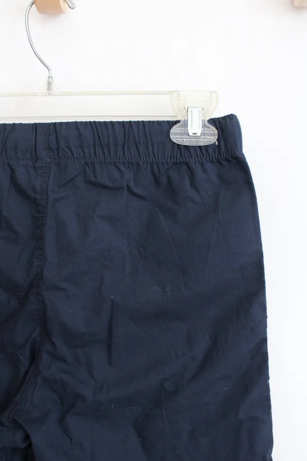 NEW HM Navy Cotton Shorts Youth 1214 HM Earrings