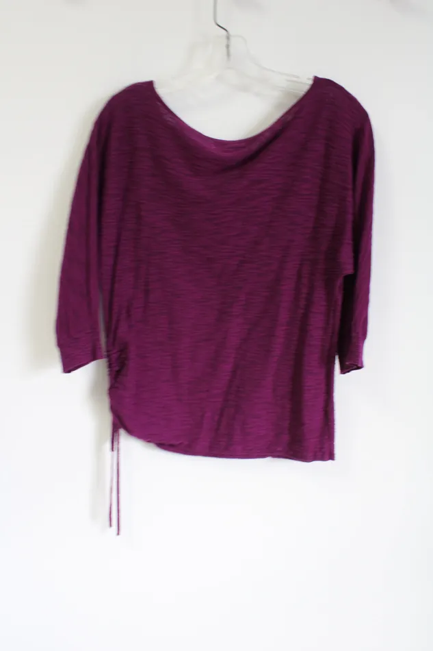 New York Company Earrings New York Company Purple Long Sleeved Top M