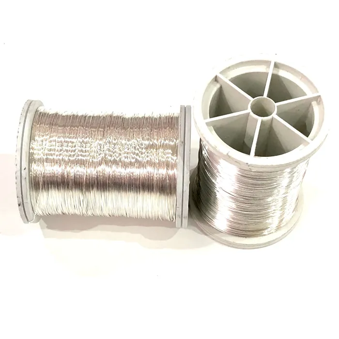 Peppy Beads Rings 080mm Silver Plated Wire