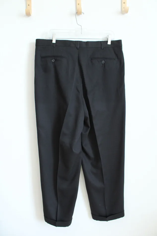 Perry Ellis Rings Perry Ellis Portfolio Black Dress Pants 36X30