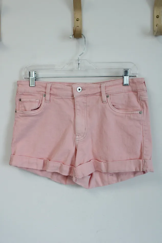 ReGeneration Earrings ReGeneration Meadow Pink Cuffed Shorts 728