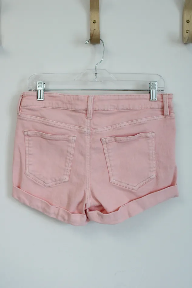 ReGeneration Earrings ReGeneration Meadow Pink Cuffed Shorts 728
