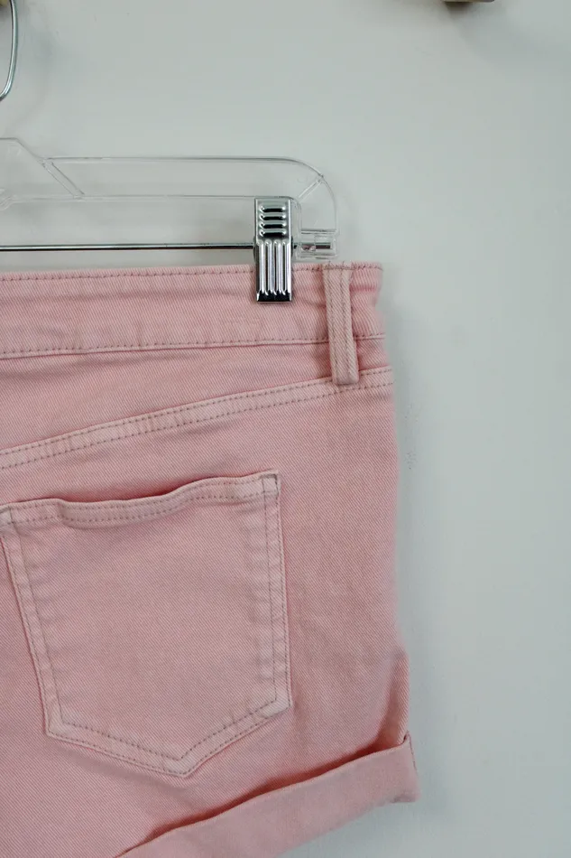 ReGeneration Earrings ReGeneration Meadow Pink Cuffed Shorts 728