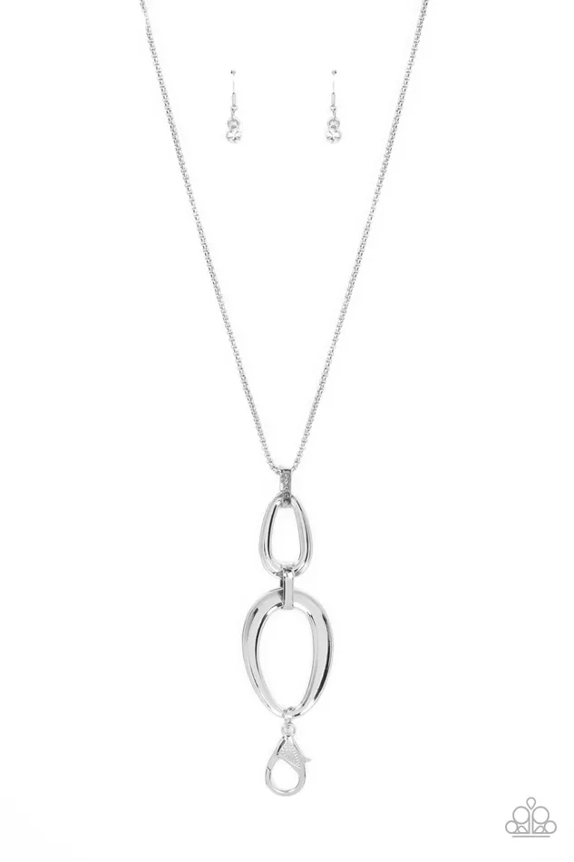 Rings Elegantly Entrancing White Paparazzi Accessories