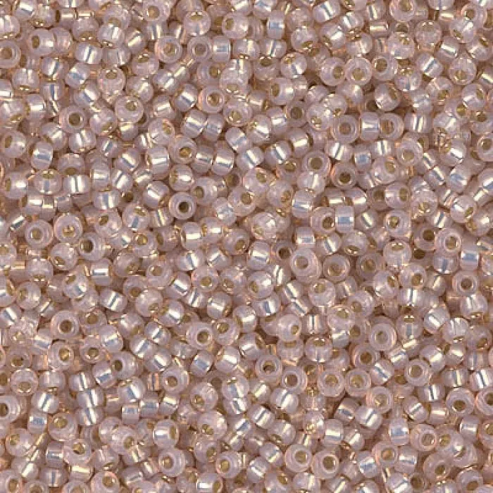 Rings Miyuki Seed Beads 110 Dyed Blush Silver Lined Alabaster 0579NEW Peppy Beads Rings Miyuki Seed Beads 110 Dyed Blush Silver Lined Alabaster 0579NEW Peppy Beads