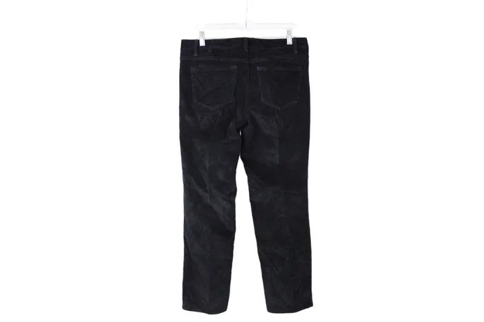 Sonoma Rings Sonoma Straight Black Corduroy Pants 10 Petite