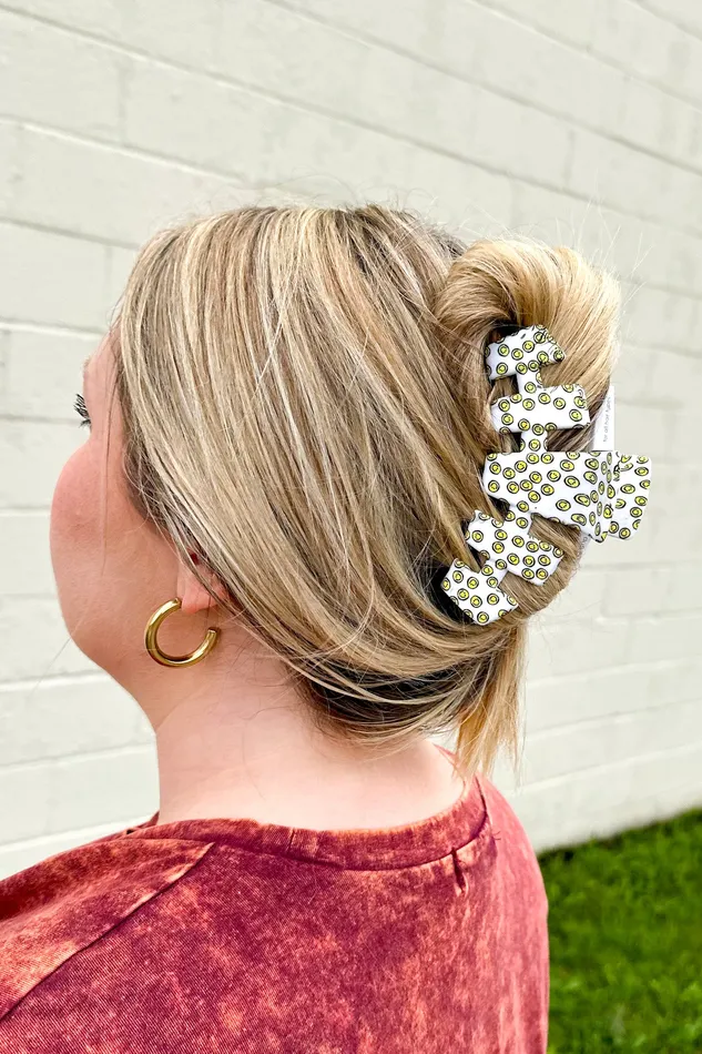 Teleties Faire Earrings Teleties Classic Large Hair Clip Miles of Smiles