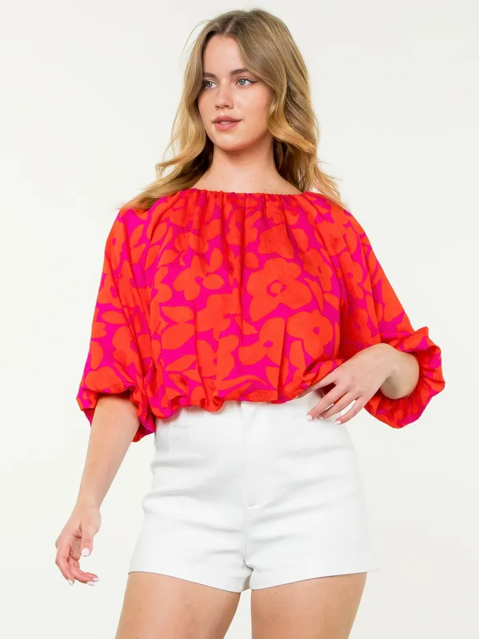 THML Fiona Blouse Earrings