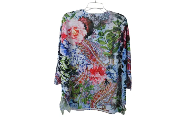 Time And Tru Floral Top XL Time And Tru Rings