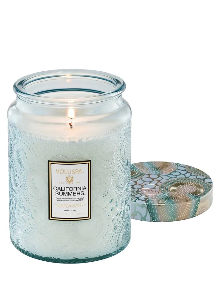 Voluspa Earrings Voluspa Large Jar Candle