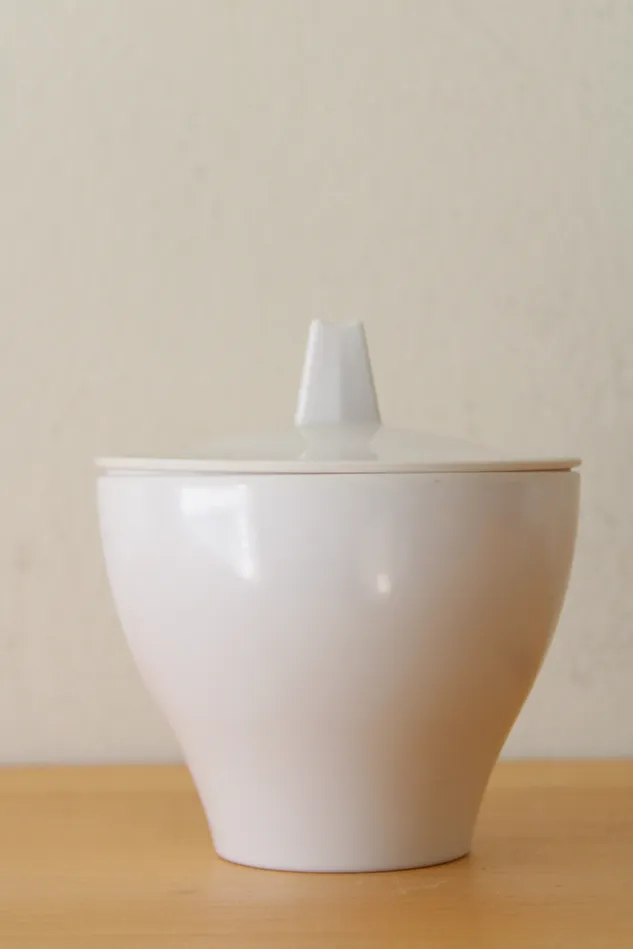 Watertown Lifetime Rings Watertown Lifetime Ware White Plastic Creamer Pourer Cup Sugar Dish