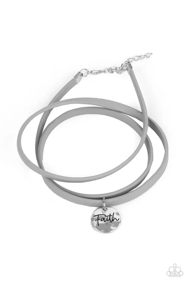 Wonderfully Worded Silver Paparazzi Accessories Rings