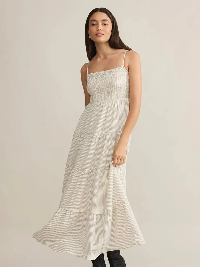 Z Supply Earrings Z Supply Balos Striped Maxi Dress
