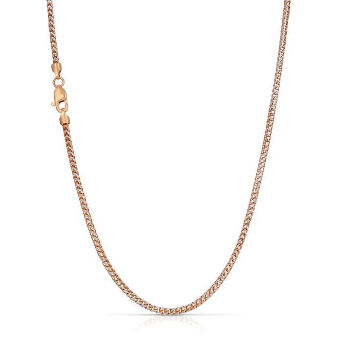 25MM Saint Franco Chain TwoTone Prism Cut Saints Gold Co Rings