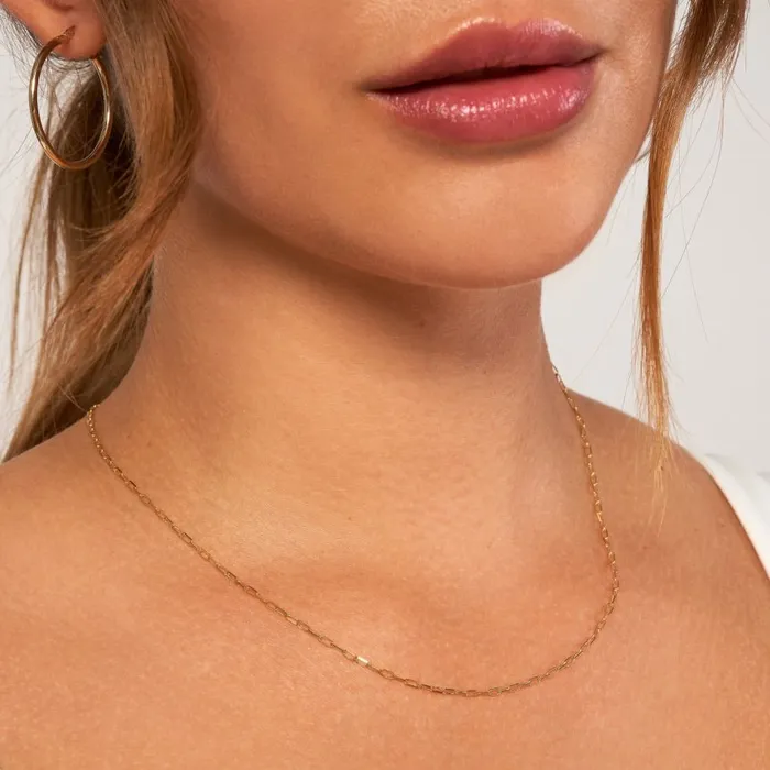 Alexis Jae Necklaces Delicate Paperclip Necklace