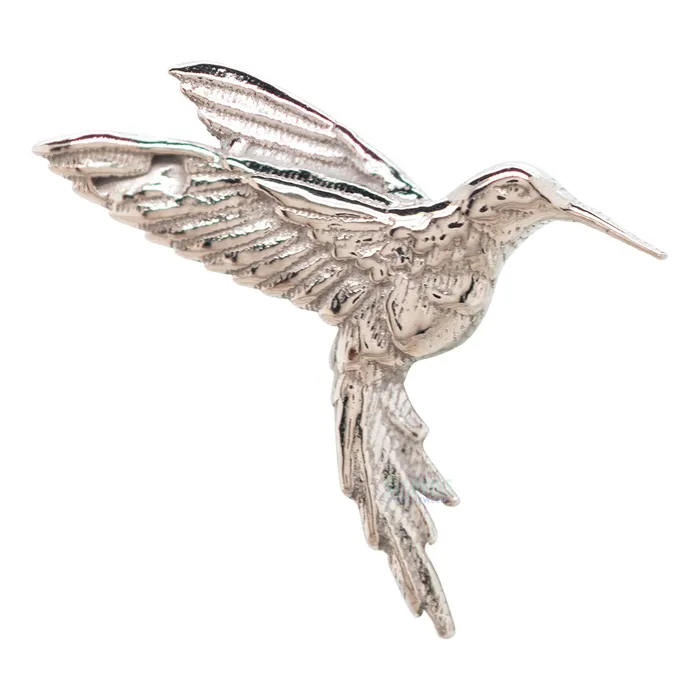 Anatometal Earrings threadless Hummingbird 1 End in Gold