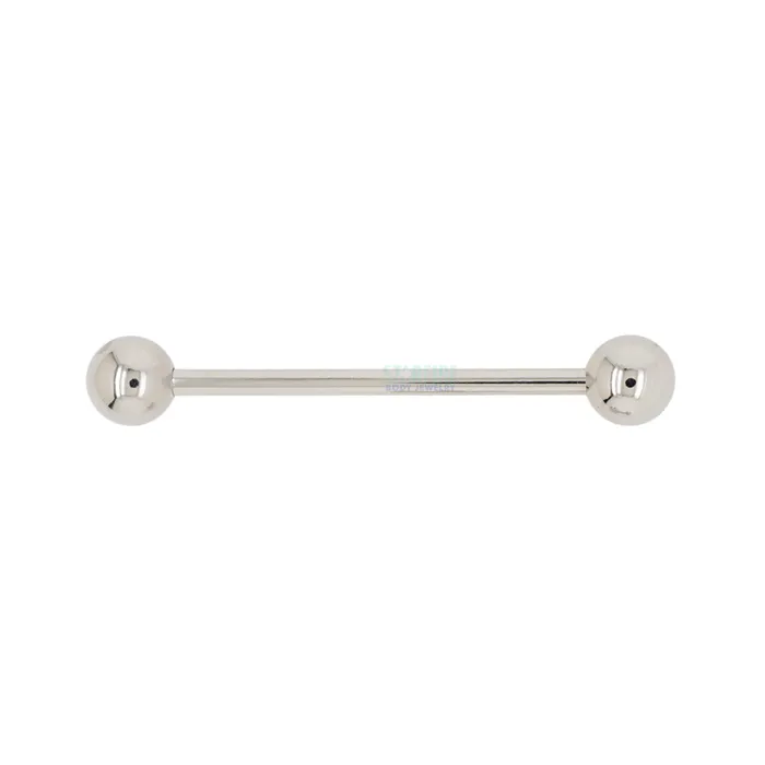 Anatometal Earrings Titanium Straight Barbell 12 ga