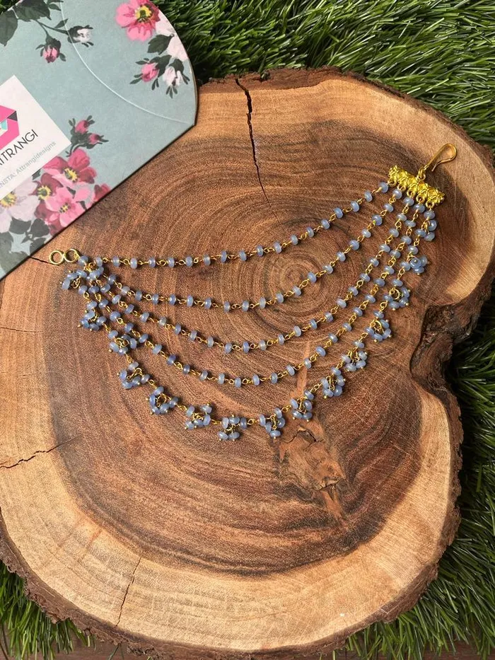 Attrangi Necklaces Grey Hair Chain