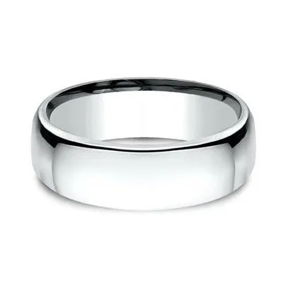 Benchmark Rings 14K White Gold Band