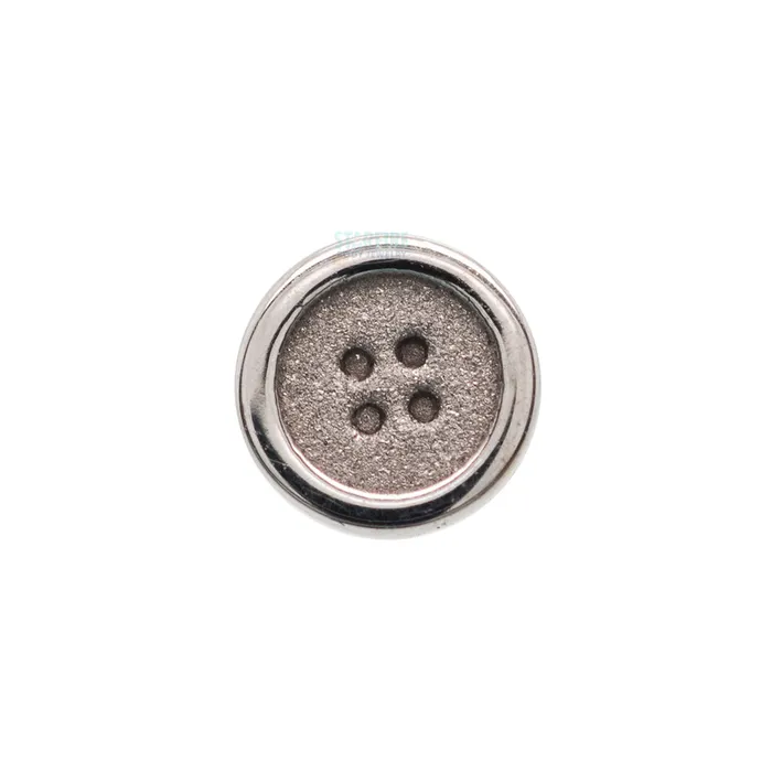 Body Vision BVLA Earrings Button Threaded End in Gold