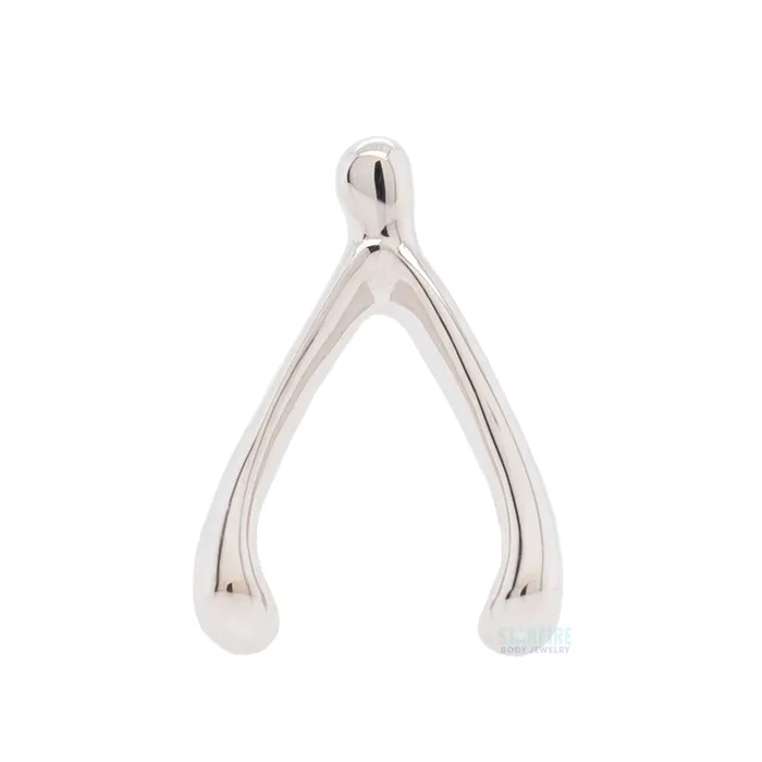 Body Vision BVLA Wishbone Threaded End in Gold Earrings