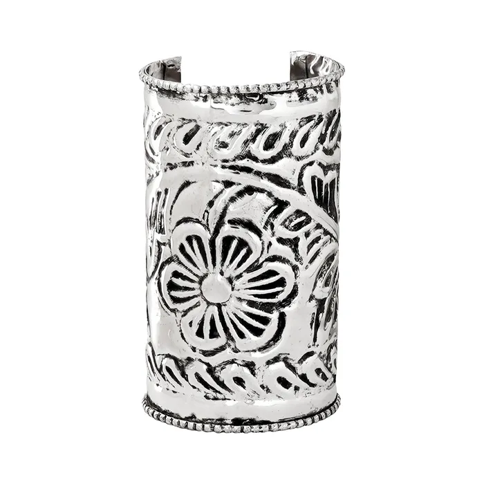 Bracelets Teejh Teejh Kiarah Silver Oxidised Cuff Bracelet