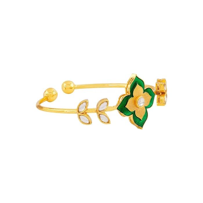 Bracelets Too Phoolsome Green Bracelet Teejh