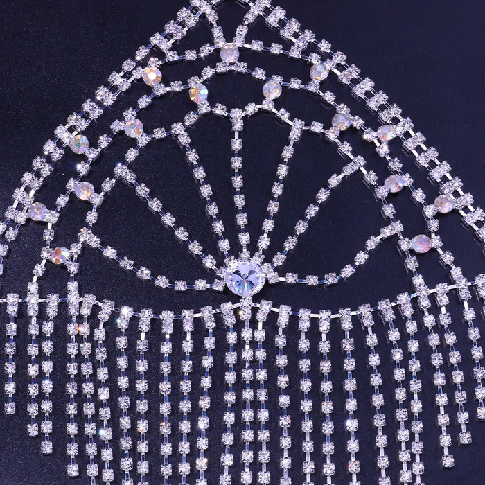 Diamond Babe Rhinestone Jewelry Top THE LUMi SHOP Earrings