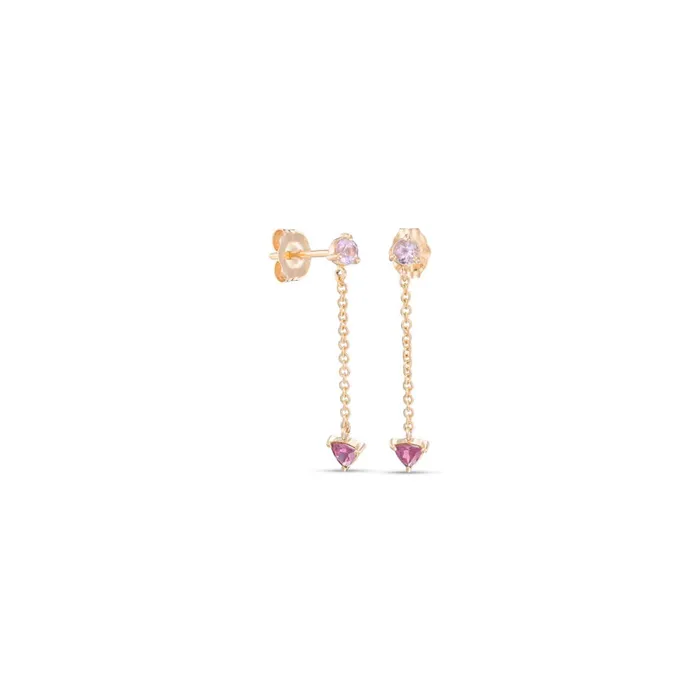 Earrings Alexis Jae Light Pink Stone Earrings