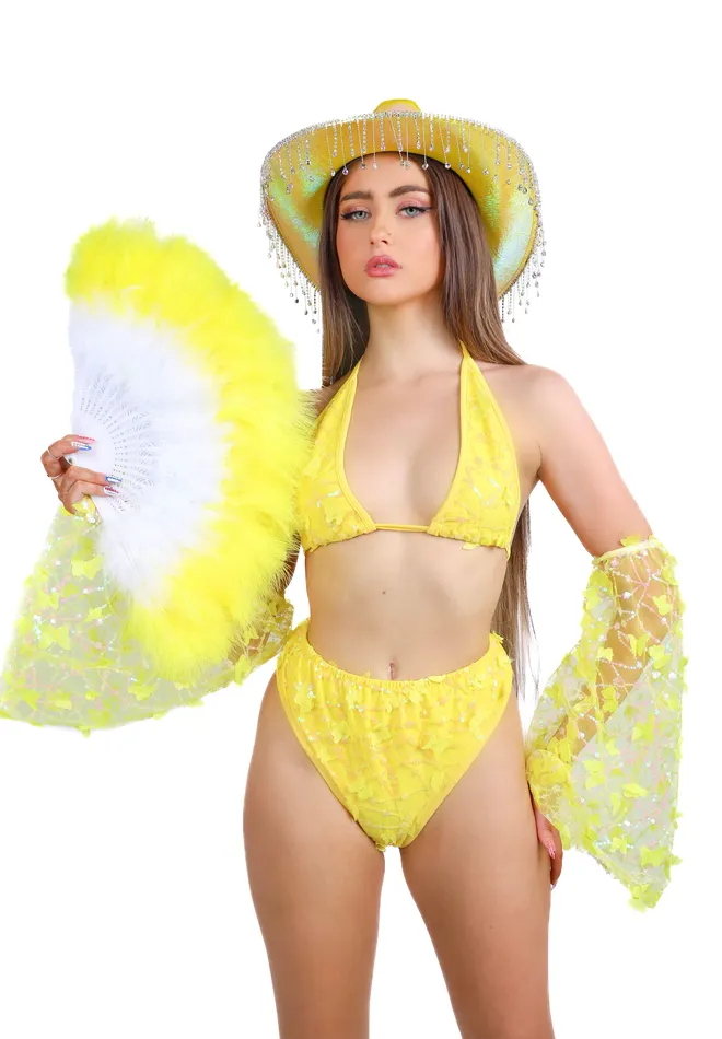 Earrings FULL OUTFIT Yellow Sunlight Fairy 5 pcs THE LUMI SHOP