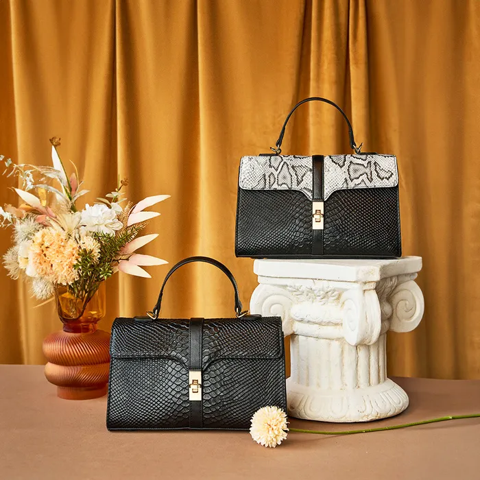 Earrings Genuine Leather Bags Cordelia