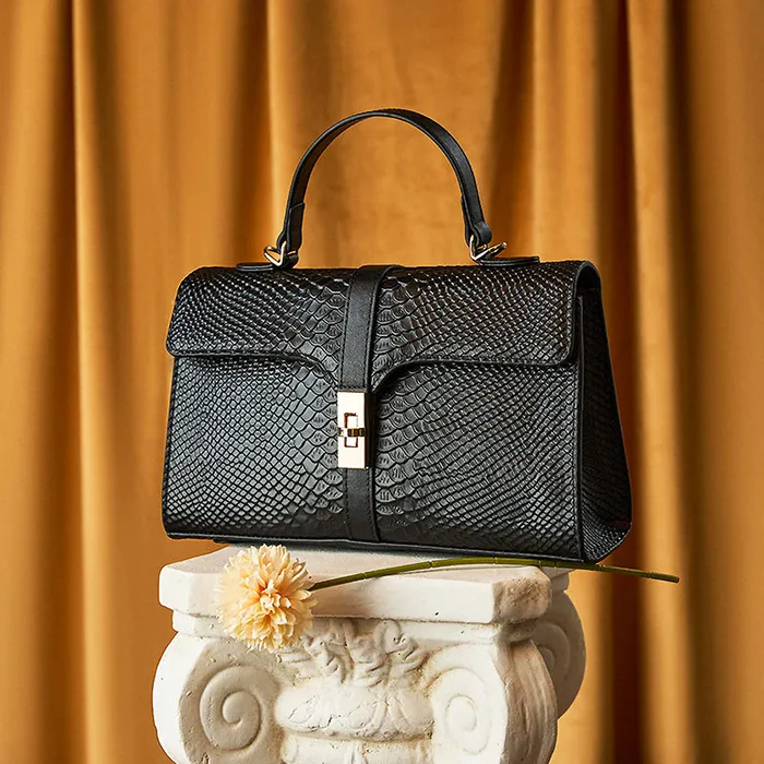 Earrings Genuine Leather Bags Cordelia