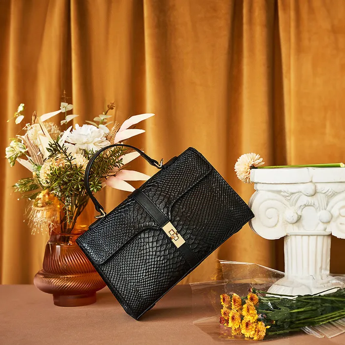 Earrings Genuine Leather Bags Cordelia