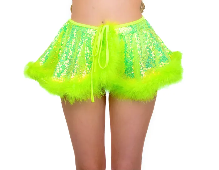 Earrings Neon Fairy Aura Skirt THE LUMI SHOP