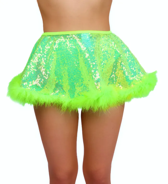Earrings Neon Fairy Aura Skirt THE LUMI SHOP