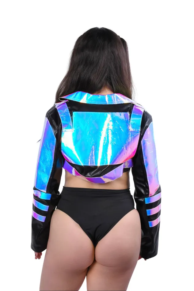 Earrings THE LUMi SHOP Burner Warrior Cropped Jacket