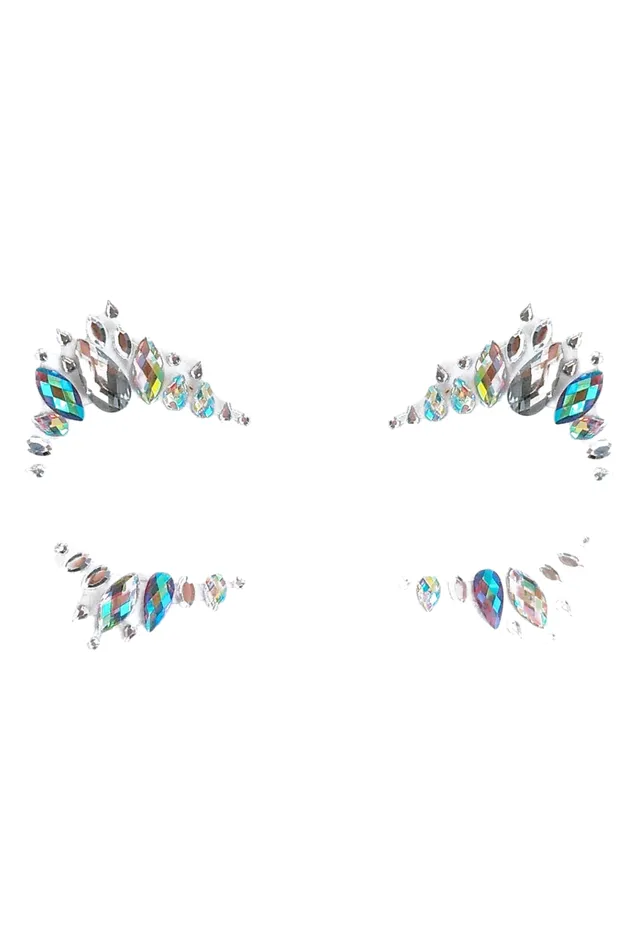 Earrings THE LUMi SHOP Kawaii Beach Rhinestone Crystal Face Jewels
