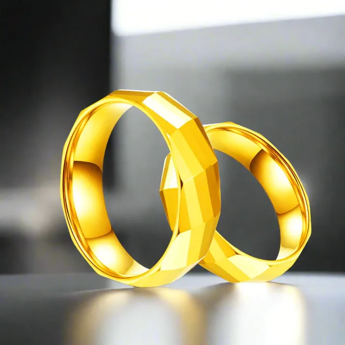 Earrings Tungsten Pentagon
