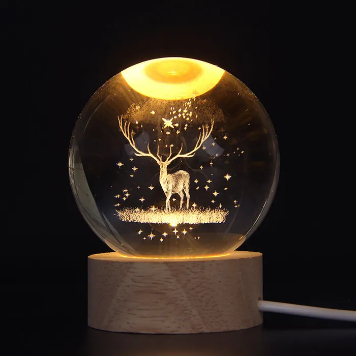 Earrings worldnetgifts 3D Elk Sphere